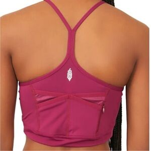 NWT FP Movement by Free People Magenta Racerback Sports Bralette size M